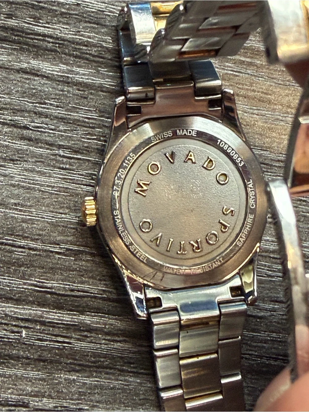 Movado Sportivo Women’s Stainless Steel Watch (10890653) New Battery